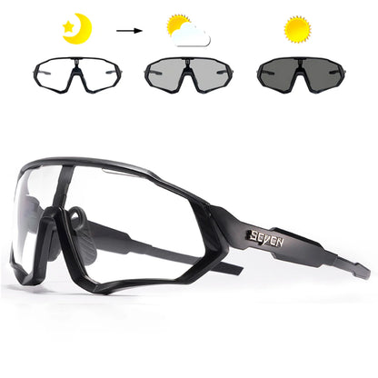 New Style Sunglasses Photochromic Sport Cycling Glasses Bicycle Eyewear Mountain Bike Cycl Goggles UV400 MTB Road for Men