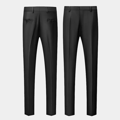 Men's Double Breasted Tuxedo Suit Slim Fit Shawl Lapel Formal Jacket & Pants Set for Wedding Party Prom