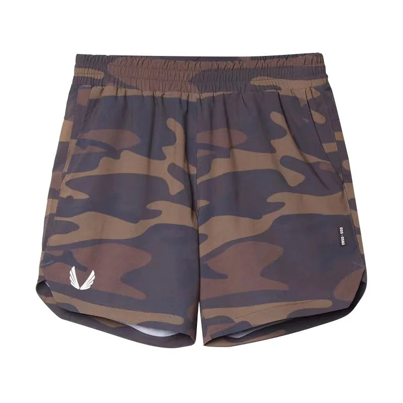 Men's Quick-Drying Shorts Summer Gym Workout Running Basketball Sports Breathable Slim Fit Casual Training Streetwear Fashion‌