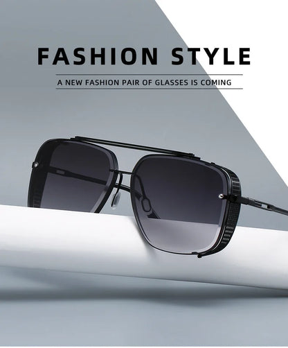 Steampunk Vintage Sunglasses For Men Luxury Punk Sunglasses Women  Retro Square Sonnenbrille Fashion Glasses Gafas De Sol Lentes