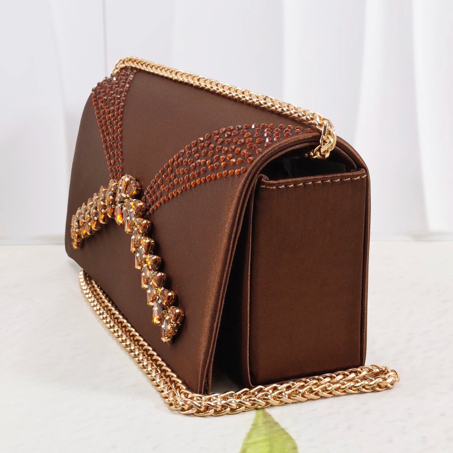 Slip-on High Heels and Matching Small Bag Nigeria Fashionable Party Pointed Shoes with Bag or A Pair of Work Shoes