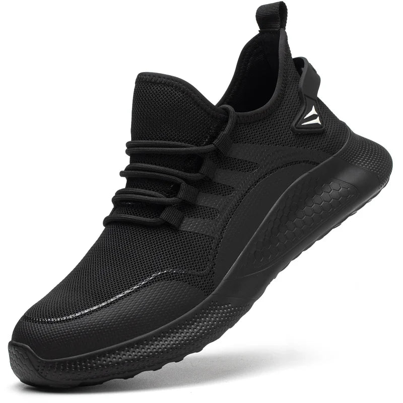 light safety shoes man 48 comfortable work shoes for men anti puncture work boots for construction steel toe safety man sneakers