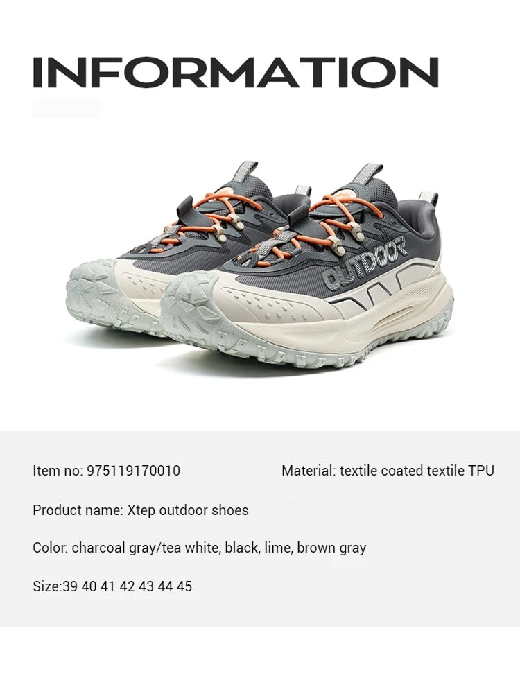2.0 Outdoor Hiking Shoes for Man 2025 Spring Anti-slip Wear-resistant Lightweight Versatile Sneakers 975119170010