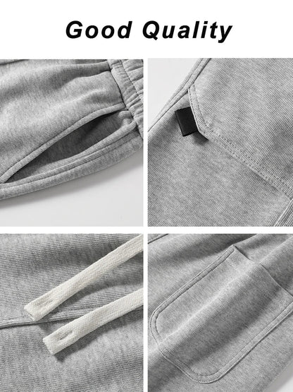 Summer Men's Knit Casual Shorts Cotton-Blend Cool Comfort Sport Shorts Relaxed-Fit Gym Shorts Asian Size M-4XL