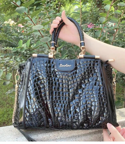 Hot Cow Skin Bag！ZOOLER Handmade Full Real Cow Leather Handbags Soft Skin Genuine Leather Bag Costly Women Fashion Bags #QS220
