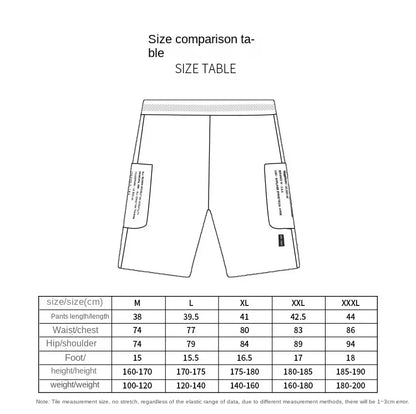 Men's Workout Shorts Quick Dry Skinny Running Shorts Gym Fitness Jogger Stretch Slim Fit Bodybuilding Short Pants Activewear