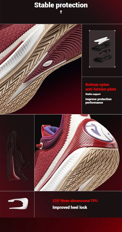 Zen VII Basketball Shoes Breathable Non-Slip Lightweight Wrapped Superior Traction Game-Ready Grip Sneaker 672531111