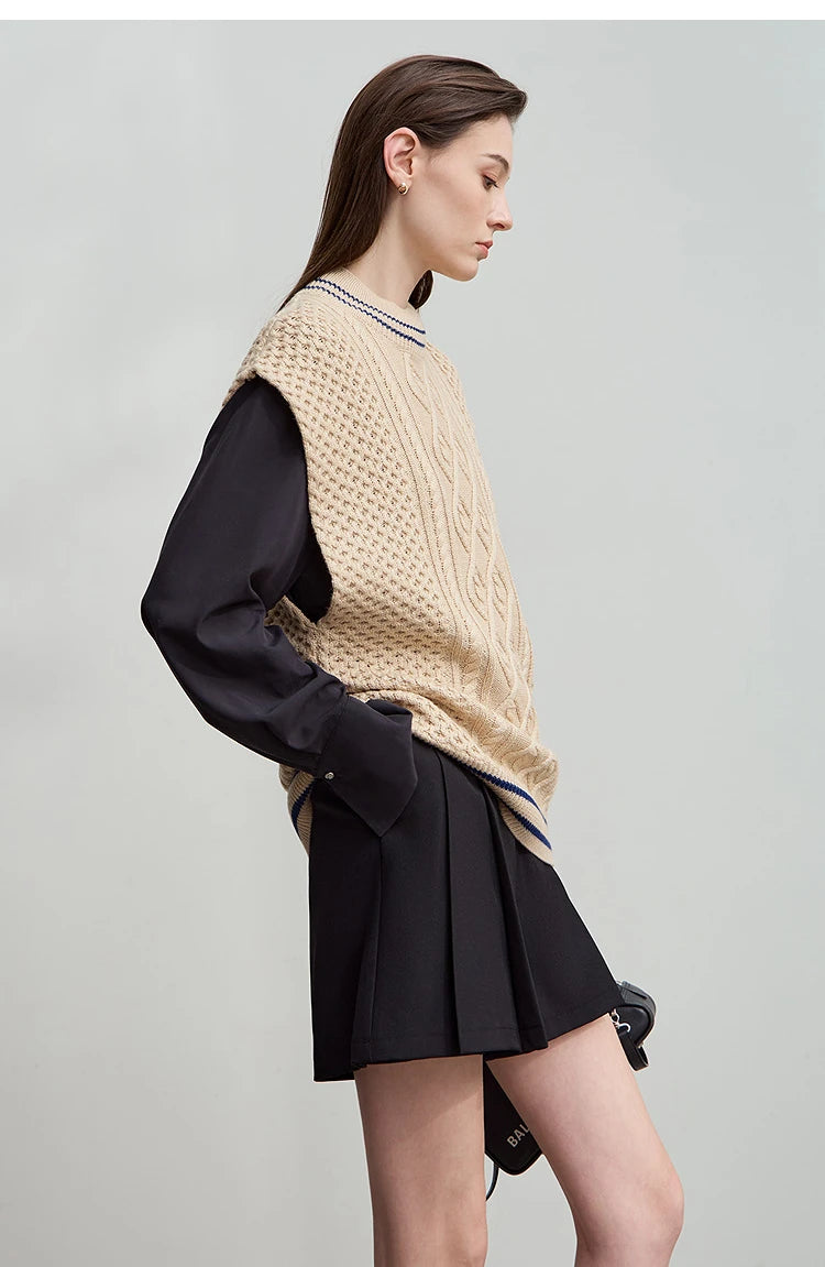 Minimalist Casual Shorts For Women 2025 Autumn Preppy Style Loose Black Shorts Office Lady Luxury Shorts Daily 12523085