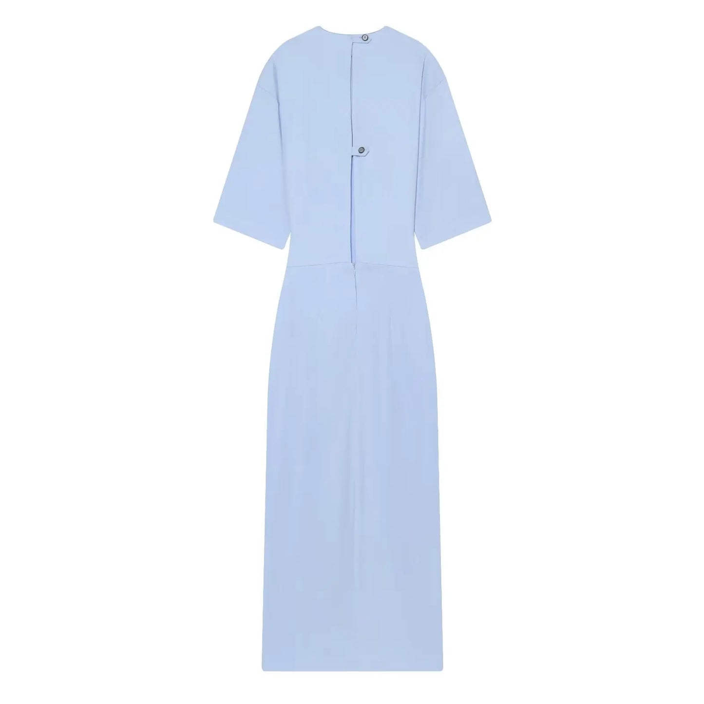 Women's Dress New Pleated Slit Midi Dress Spring Sexy Elegant Women's Long Dress