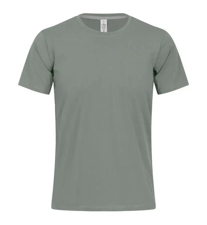 2026 Men Short Sleeves Running T-Shirts Quick Dry Sport T-Shirts Fitness Gym Running Shirts Breathable Round Collar Sportswear