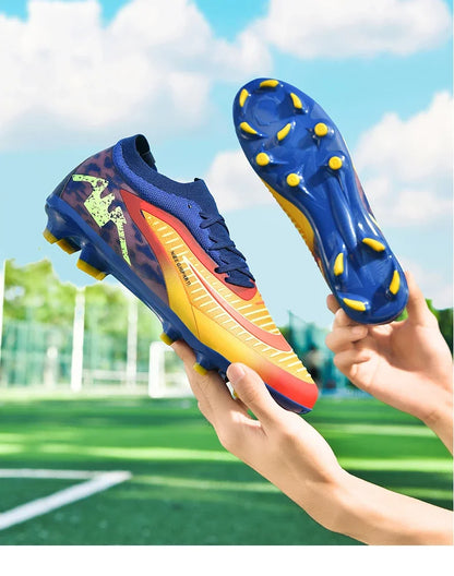 New Men Football Boots Breathable Unisex Ultralight Wholesale Professional Indoor Training Soccer Shoes Futsal Drop Shipping