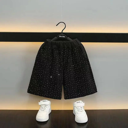 Junior Top and Bottom Set Outdoor Clothing Summer Suit for Boy Clothes Children Child Years Boy´s Children's T-shirt From 4 8 12
