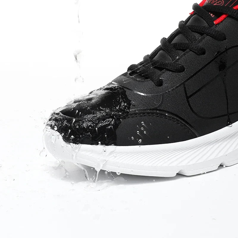 Road Running Shoes Unisex Waterproof Running Shoes Comfortable Athletic Shoes Waterproof and Slip-Resistant Travel Shoes