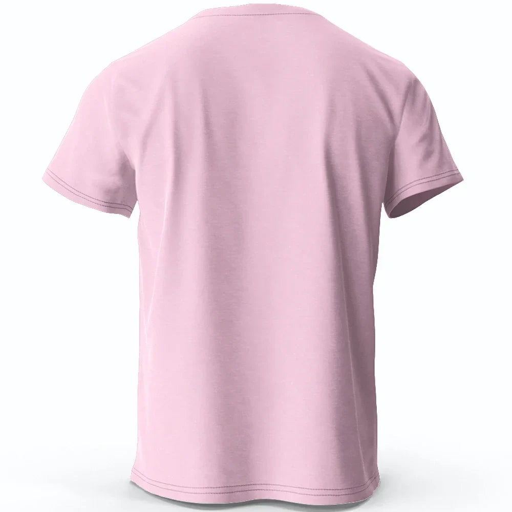 Harajuku Kawaii Animal Printed 100% Cotton T-Shirt, Lightweight Round Neck Short Sleeve Tee, Unisex Casual Wear