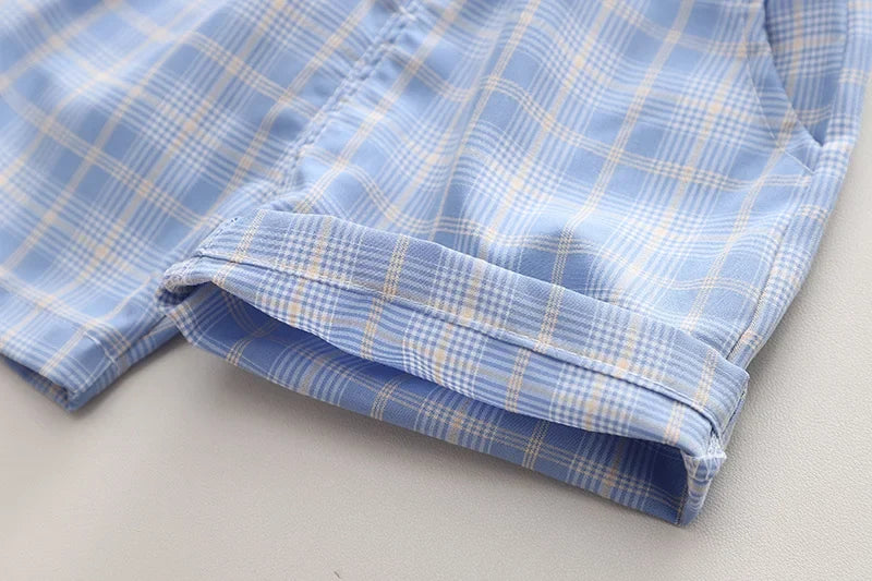 Summer Kids Clothes Set for Boys Girls Patchwork T-Shirt Shorts 2Pcs Suit Toddler Baby Clothing Infant Outfit for Ages 1-5 Years