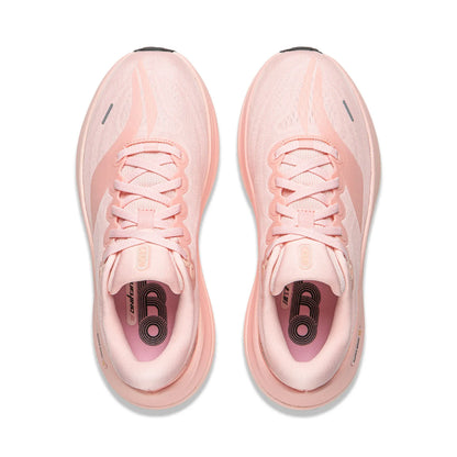Women's YUEYING 6 PRO Optimized Cushion Running Shoes with Wide Toe Box SUPER BOOM Reflective LiNing Sneaker ARHW016
