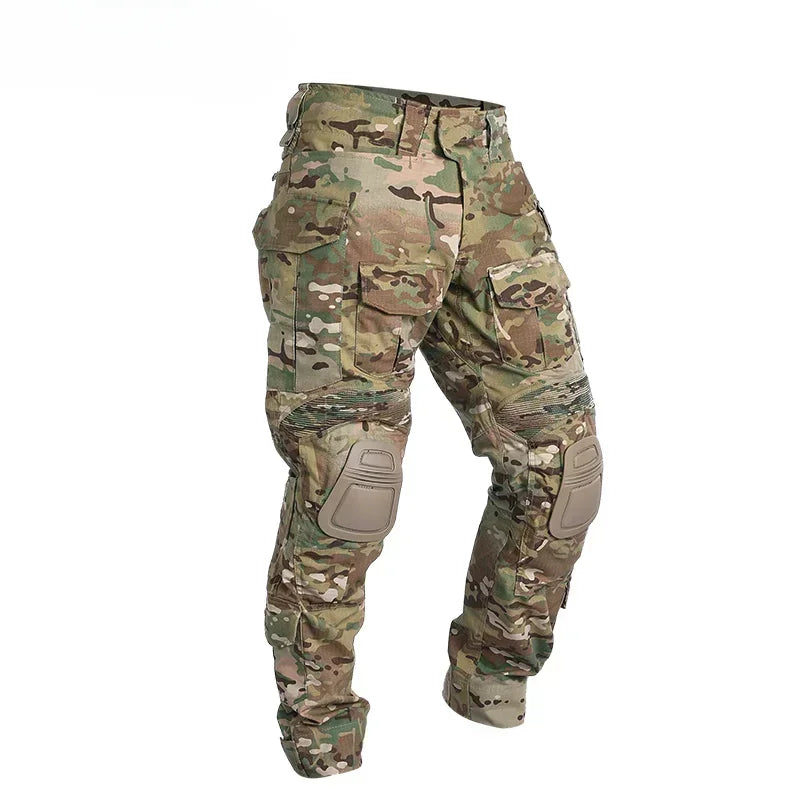 G3 Cargo Pants Men Hiking Pants with Pads camouflage Tactical Pant Streetwear Multicam Hunting Pants Gen3 Mens Clothing New
