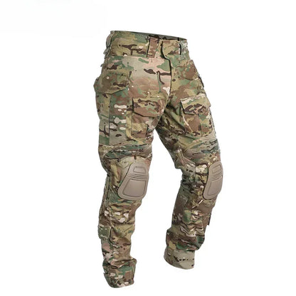 G3 Cargo Pants Men Hiking Pants with Pads camouflage Tactical Pant Streetwear Multicam Hunting Pants Gen3 Mens Clothing New