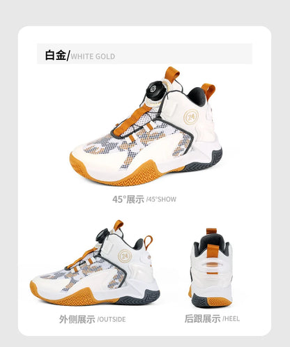 High-Quality Breathable Casual Basketball Shoes for Boys Fashionable Children's Footwear for Comfort And Style