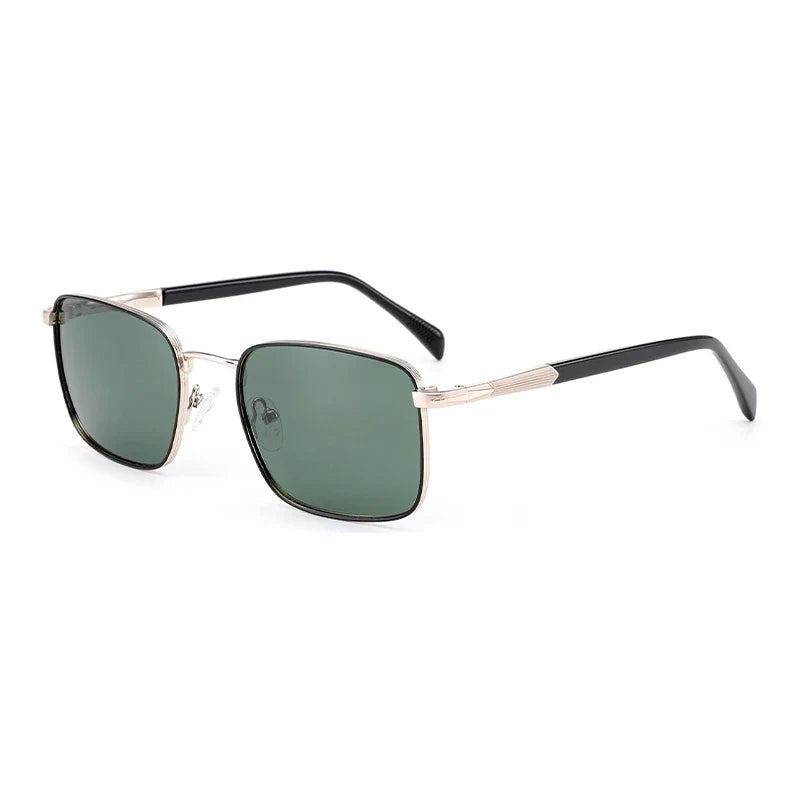 Modish Uv400 Polarized Myopia Prescription Sunglasses Men Metal Corrective Sun Glasses Driving Shades
