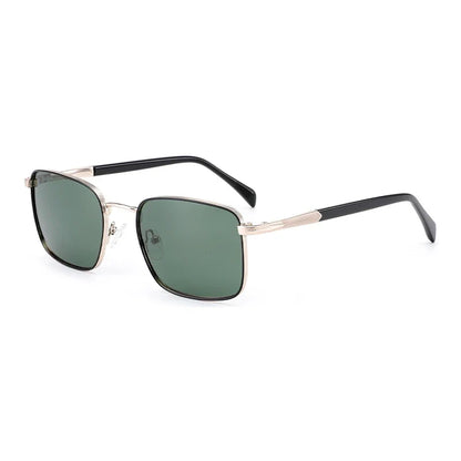 Modish Uv400 Polarized Myopia Prescription Sunglasses Men Metal Corrective Sun Glasses Driving Shades