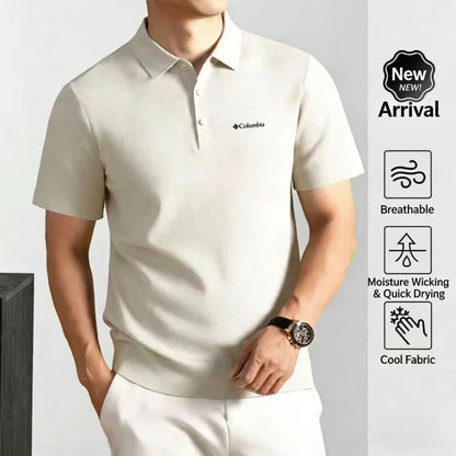Bestselling fashion brand summer new designer simple letter embroidered breathable polo shirt mens exquisite and comfortable top