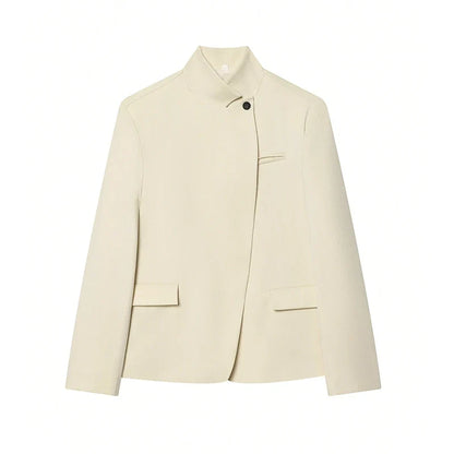 Tidalyf Women's 2026 New Autumn Office Blazers Chic Elegant Women Jackets Fashion Youth Travel Holiday Joker Streets Warm Coats