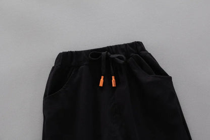 Summer Cotton Baby Boys Short-sleeved Suits Fashion Toddlers Girls Polo Clothing Suits Casual