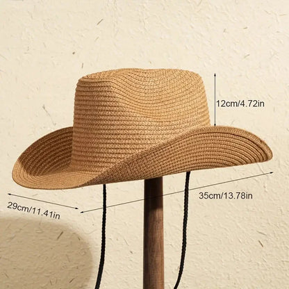 Large Size 56-60cm New Natural Panama Straw Hat Summer fashion Men Women Wide Brim Beach UV Protection Fedora Bohemia Sun Hat