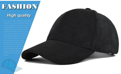 Fashion Baseball Caps For Men Women Autumn Winter Solid Retro Snapback Hip Hop Hat Unisex Street Adjustable Sun Visor Caps