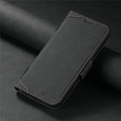 Magsafe Business Leather Wallet Phone Case For iPhone 12 13 14 15 Pro Max Plus 16 17 Pro Max With Flip Card Holder Cover