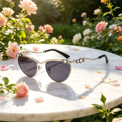 Y2K New Luxury Sunglasses Women Rhinestones Cat Eye Ins Party Fashion Sun Glasses UV400 Sun Shades Lentes De Sol Mujer Sunglass