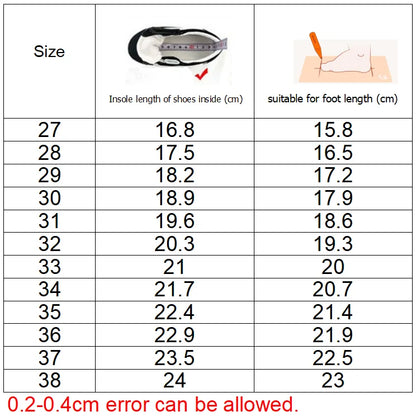Fashion Children's Summer Sandals Sequins Simple Girls Causal Princess Low-heel Dress Shoes Wedding Party Kids High-top Sandals