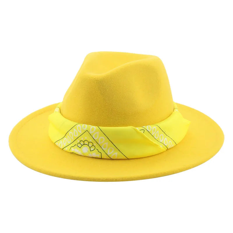 Hats for Women Fedoras Felted Hat Men Women Band Western Cowboy Jazz Caps Dancer Outdoor Women Fedora Hat шляпа женская шляпа