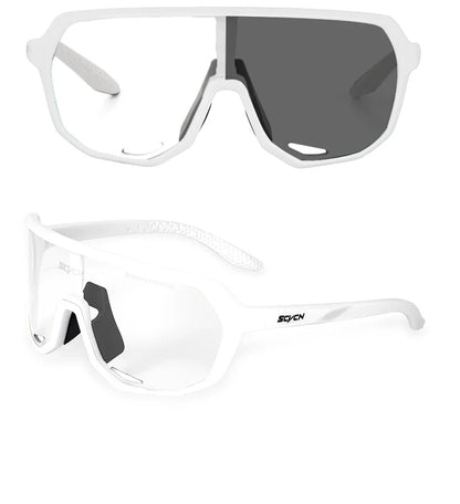 Photochromic Sports Sunglasses Cycling Glasses for Men Mountain MTB Bike Road Bicycle Cycle Goggles UV400 Women Driving