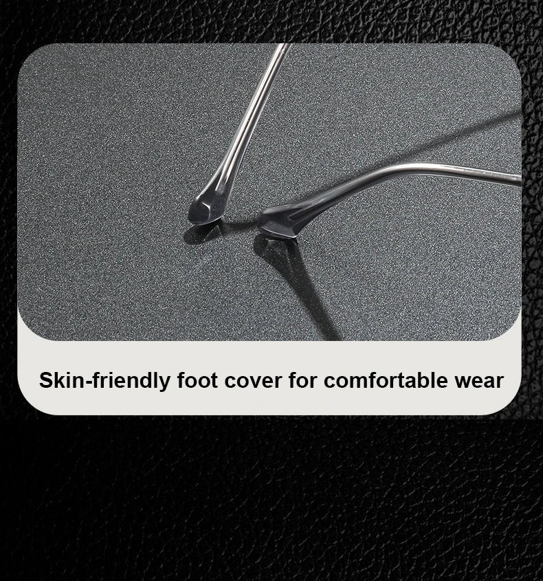 Men's Classic Business Eyeglasses Frames Anti-Blue Light Reading Glasses Myopia Hyperopia Customizable Prescription KE001