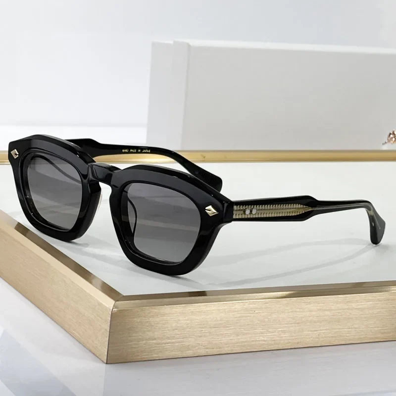 New Arrivals Square Handmade Sunglasses Thick Acetate Luxury Brand Design High Street A+Quality UV400 Outdoor VENENO with Case
