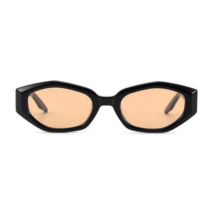 Fashion Cat Eye Retro Men Sunglasses High Quality Acetate UV400 Protection Top Brand Women Sunglasses Support Custom Lenses