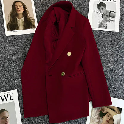 2026 Spring Autumn New Women's Jacket Chic Elegant Casual Sports Female Suit Coat Korean Fashion Jacket Women Blazers Outerwear