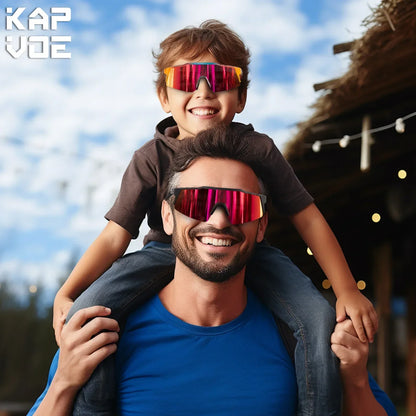 Kids Cycling Sunglasses Aged 8-15 Baseball Running Children Glasses UV400 Sports Riding Bicycle Glasses