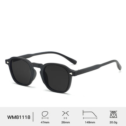 Designer Classic New Fashion 2025 Luxury Vintage Custom Logo Oval Shades Retro Myopia Sunglasses Women Men Solar Gafas