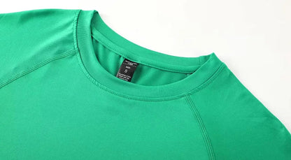 Men Long Sleeve Slim Tops Tees Sportswear Gym Fitness Compression T-shirt Running Football Jersey Outdoor Jogging Tight Quick