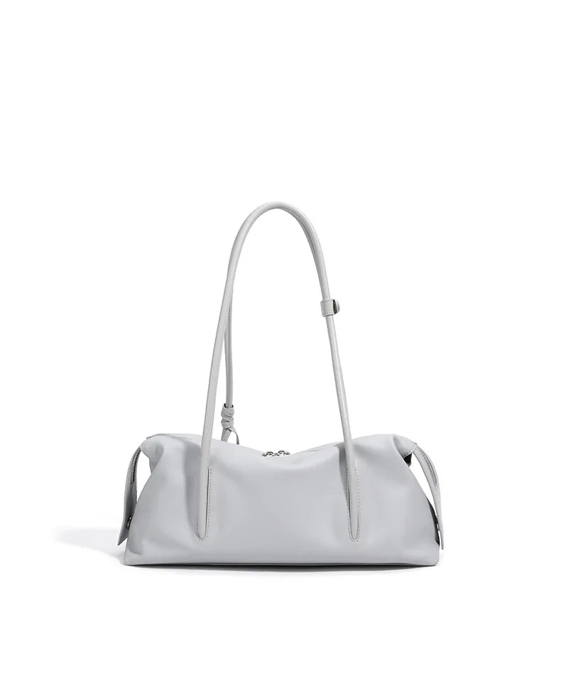 2026New Women's Casual Top Grain Leather Shoulder Bag Large Capacity Soft Pillow Handbag Underarm Tote for Daily Commute