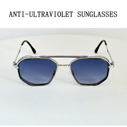 Vintage New Square Sunglass Men Fashion Steampunk Sunglasses Women 2025 Retro Glasses Gafas De Sol Hombre Lunette Soleil Femme
