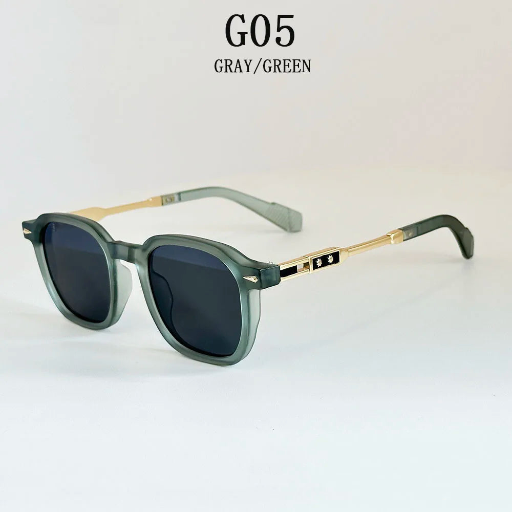 Vintage Sunglasses Women 2025 Square Sunglass Men Vacation Fashion Glasses Gafas De Sol Hombre Lunette Soleil Femme Dropshipping