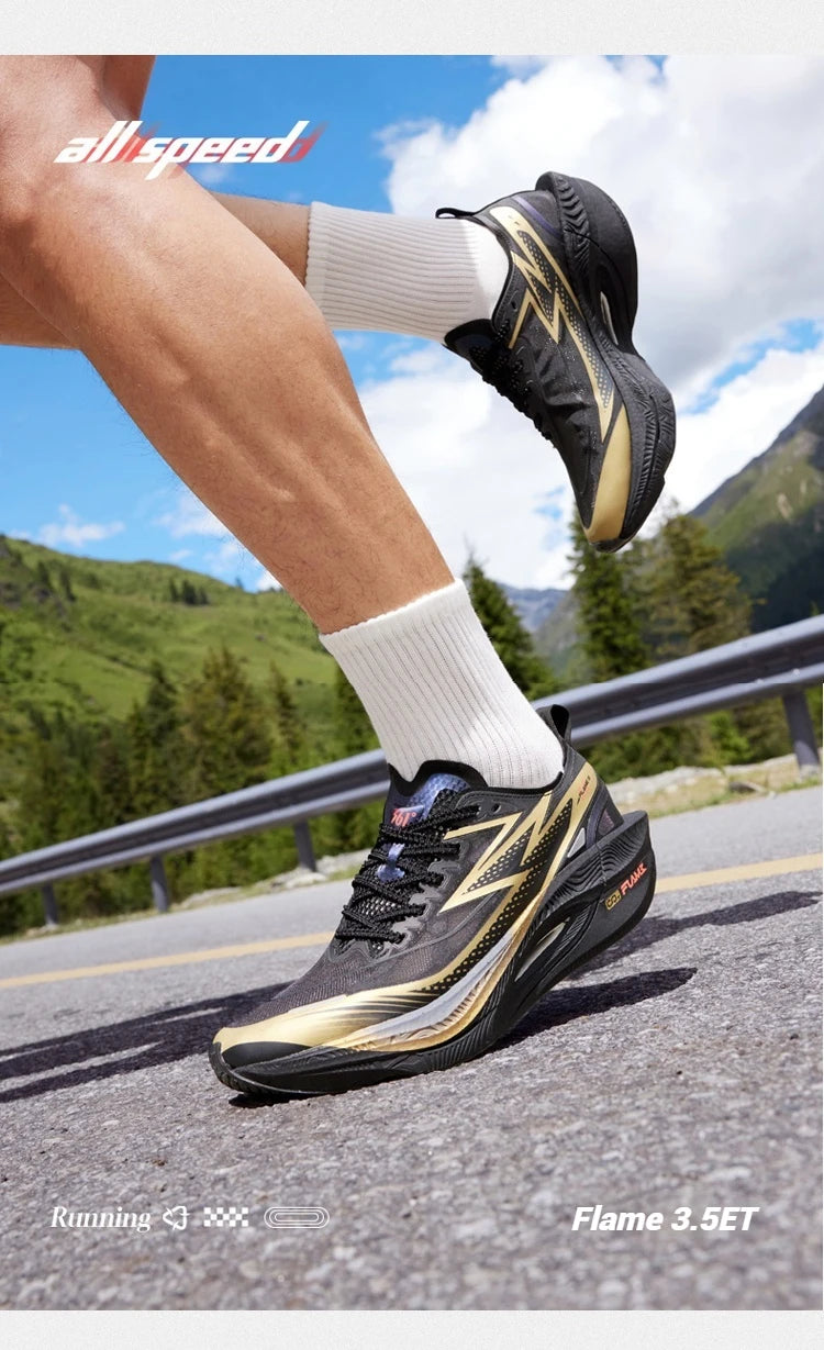 Flame 3.5 Men Running Shoes Carbon Plate Racing Marathon Professional Cushioning Anti-slip Male Sneaker 672512215F