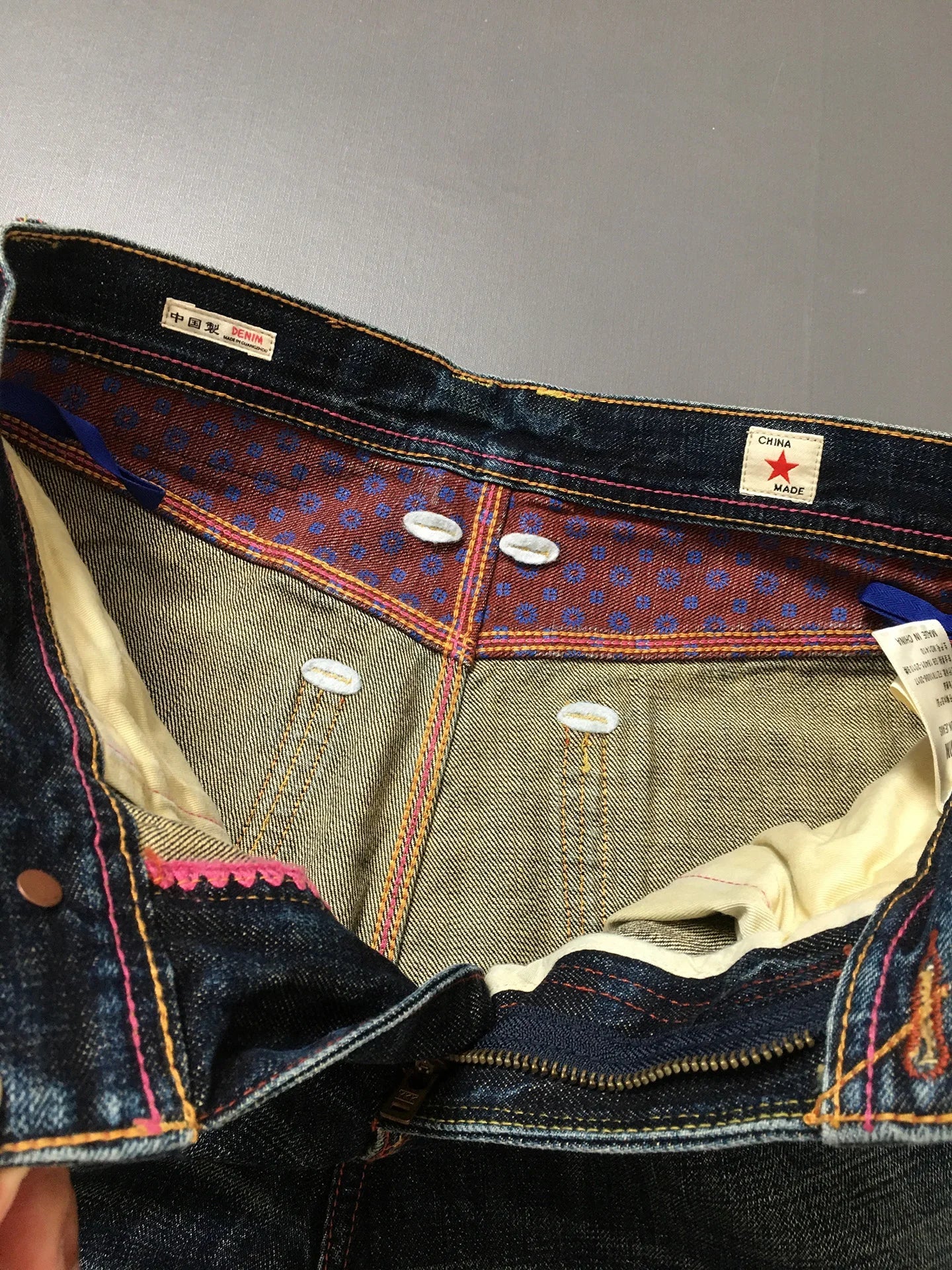 High Quality 100% Cotton Washed Yellow Selvedge Denim Jeans for Men American Vintage Casual Spring Autumn Loose Straight Pants