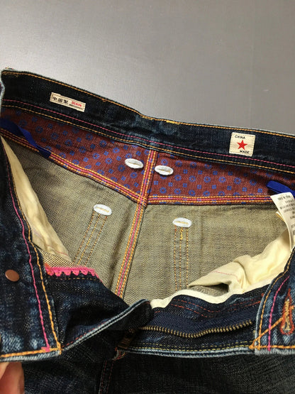 High Quality 100% Cotton Washed Yellow Selvedge Denim Jeans for Men American Vintage Casual Spring Autumn Loose Straight Pants