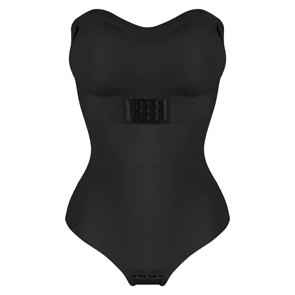 Strapless Thong Bodysuits 4XL Women Belly Control Full Body Shaper Push Up Breast Underwear Plus Size Women's Clothing