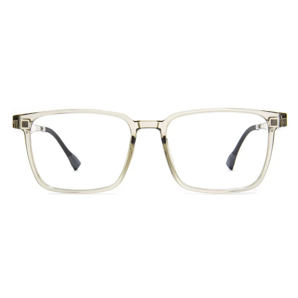 Gradient Men Flip Up Clip on Men Driving Polarized Oversized Optical Myopia Glasses Magnetic Eyeglasses For Women TJ2191